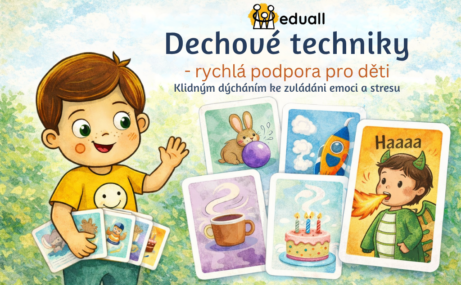 Edáček představuje dechové karty Eduall pro děti, které pomáhají se zklidněním, emocemi a soustředěním